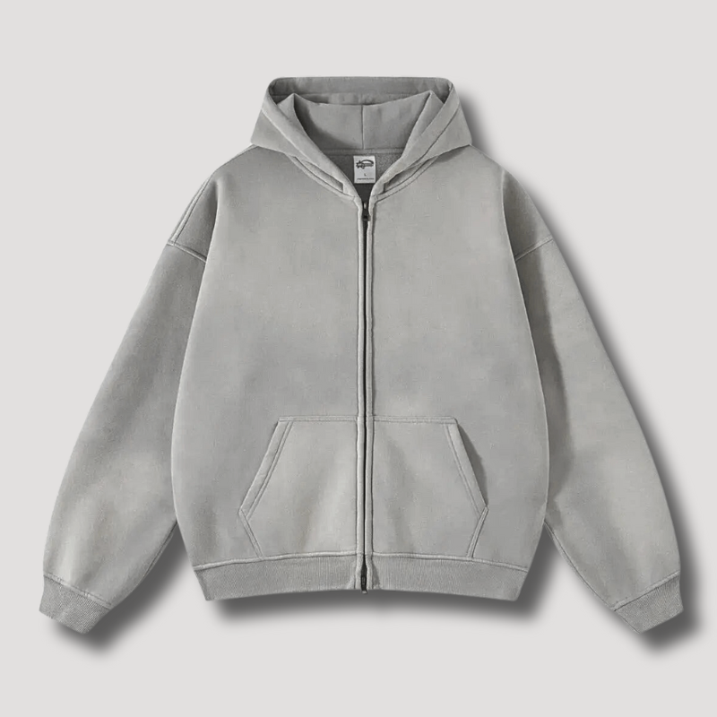 Skye Men’s Zip-Up Hoodie – Casual Hooded Sweatshirt with Comfortable Fit